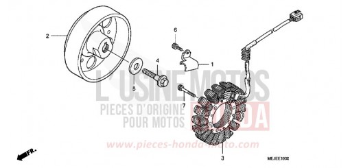 GENERATRICE CB1300SA7 de 2007